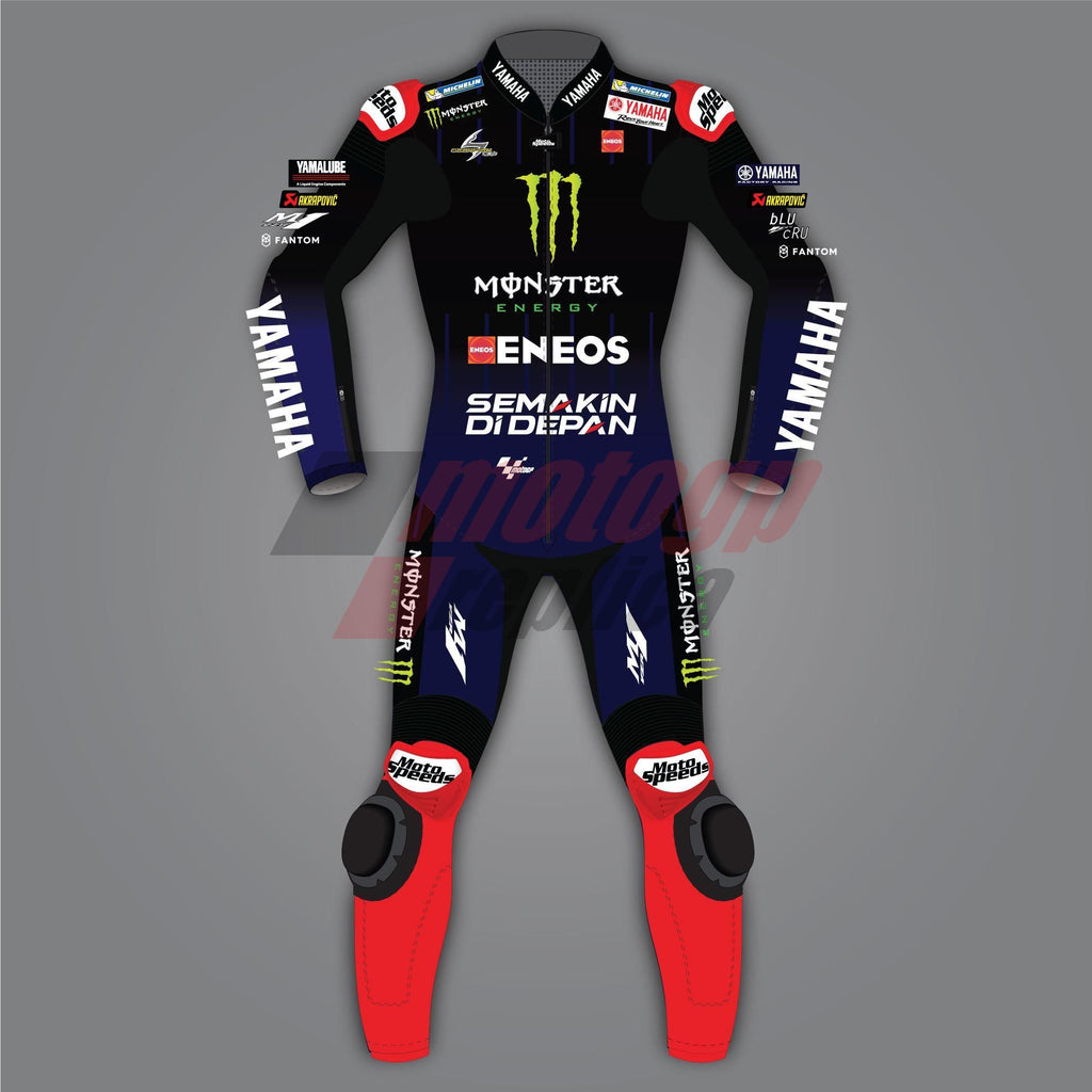Fabio Quartararo Monster Energy Motorcycle Leathers MotoGP 2022
