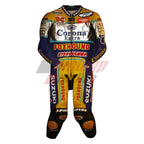 Fabrizio Pirovano Suzuki Corona Leather Suit 1998 WSBK