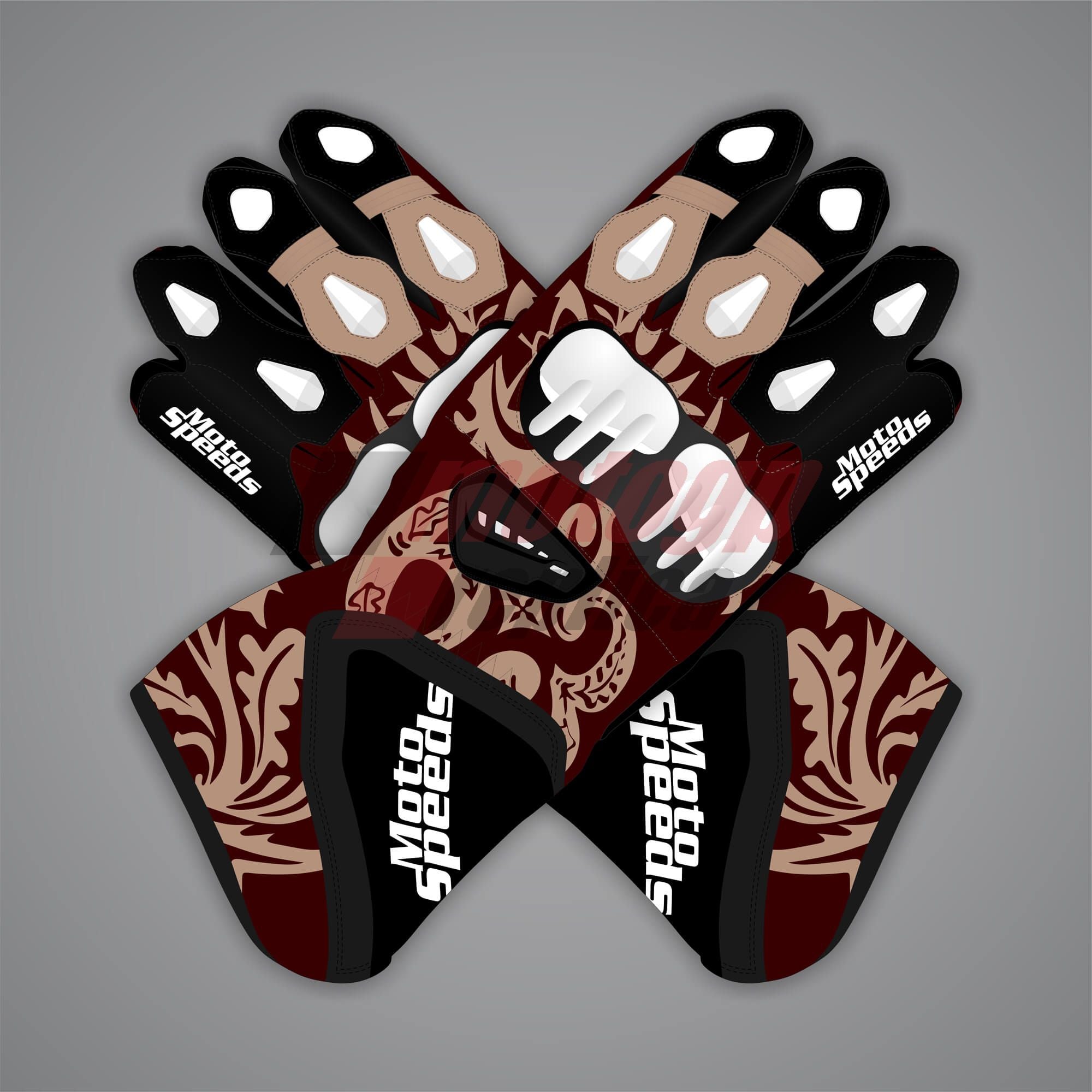 Francesco Bagnaia Ducati Gloves Italian GP 2025