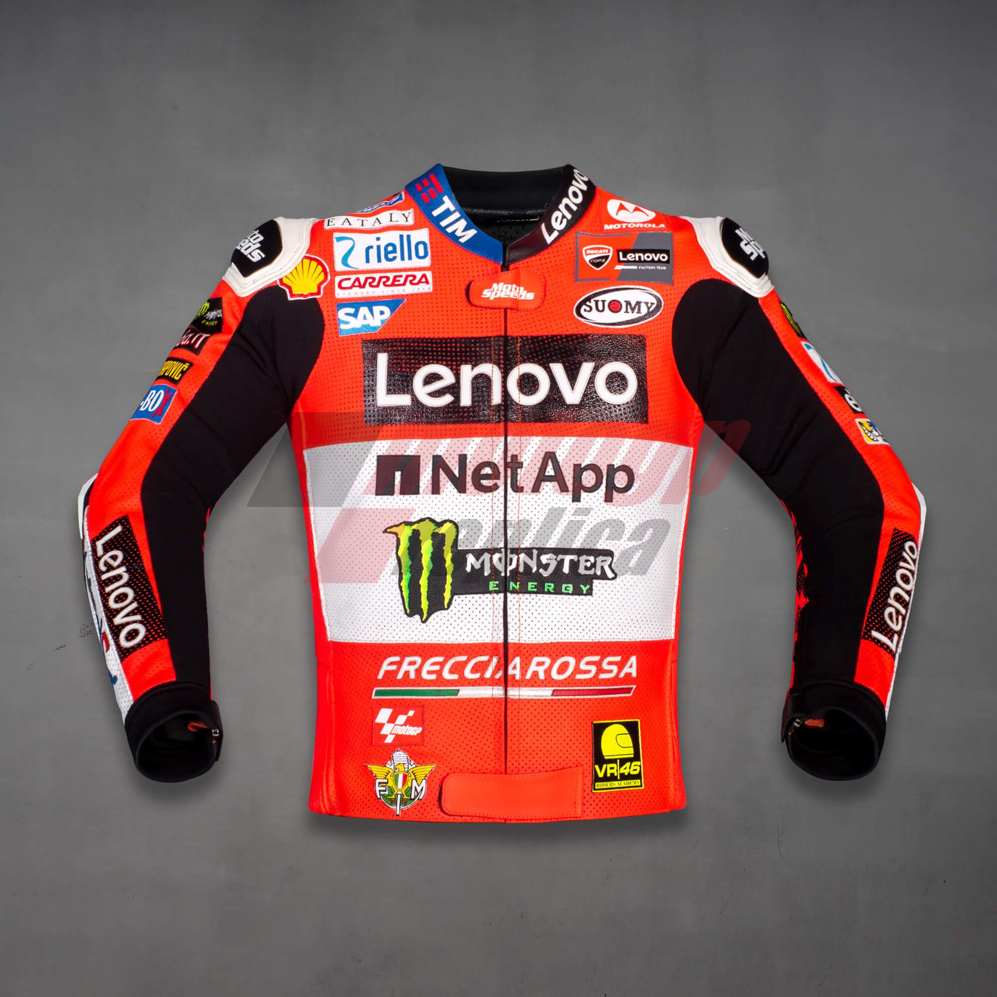 Francesco Bagnaia Ducati Lenovo Jacket British GP 2024