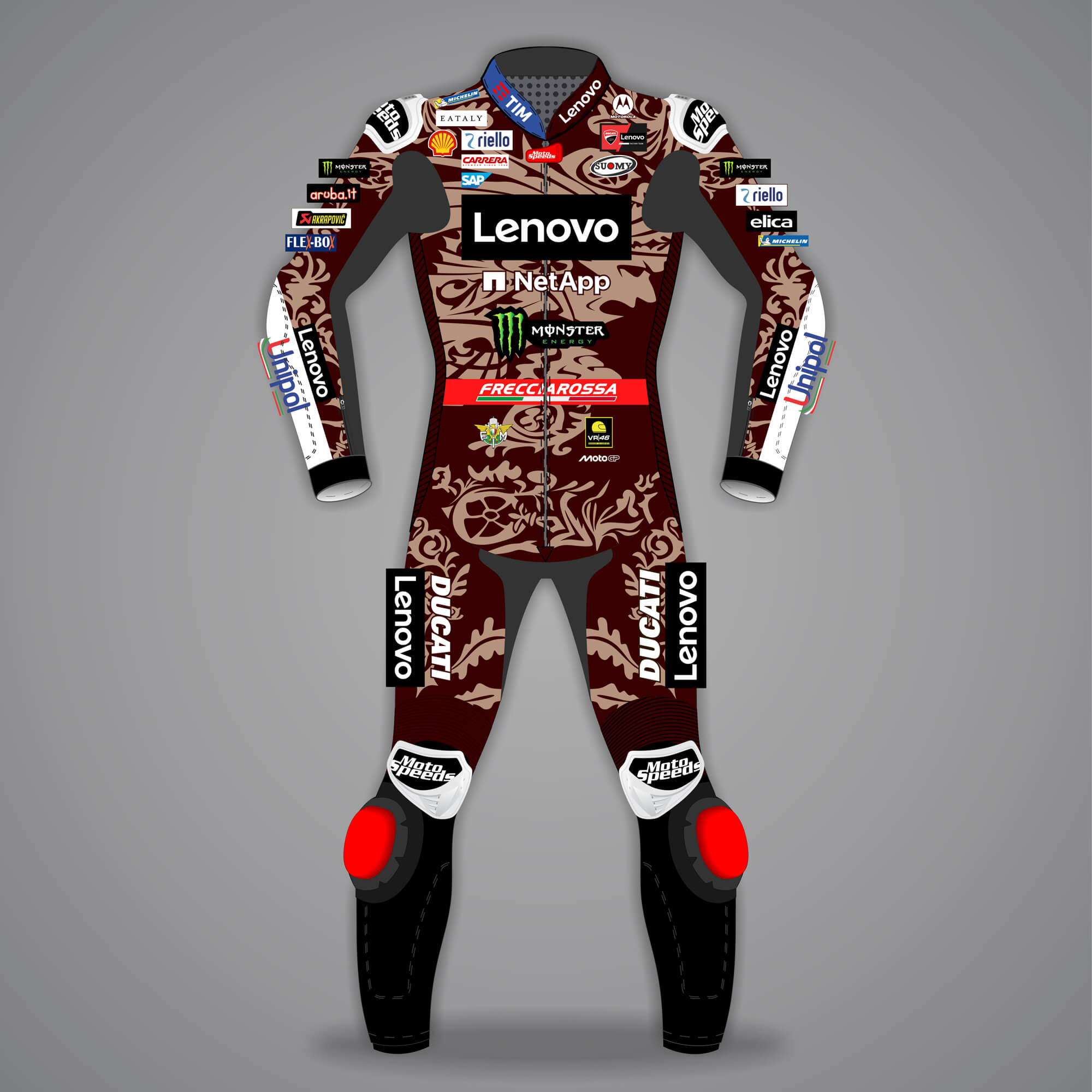 Francesco Bagnaia Ducati Suit Italian GP 2025