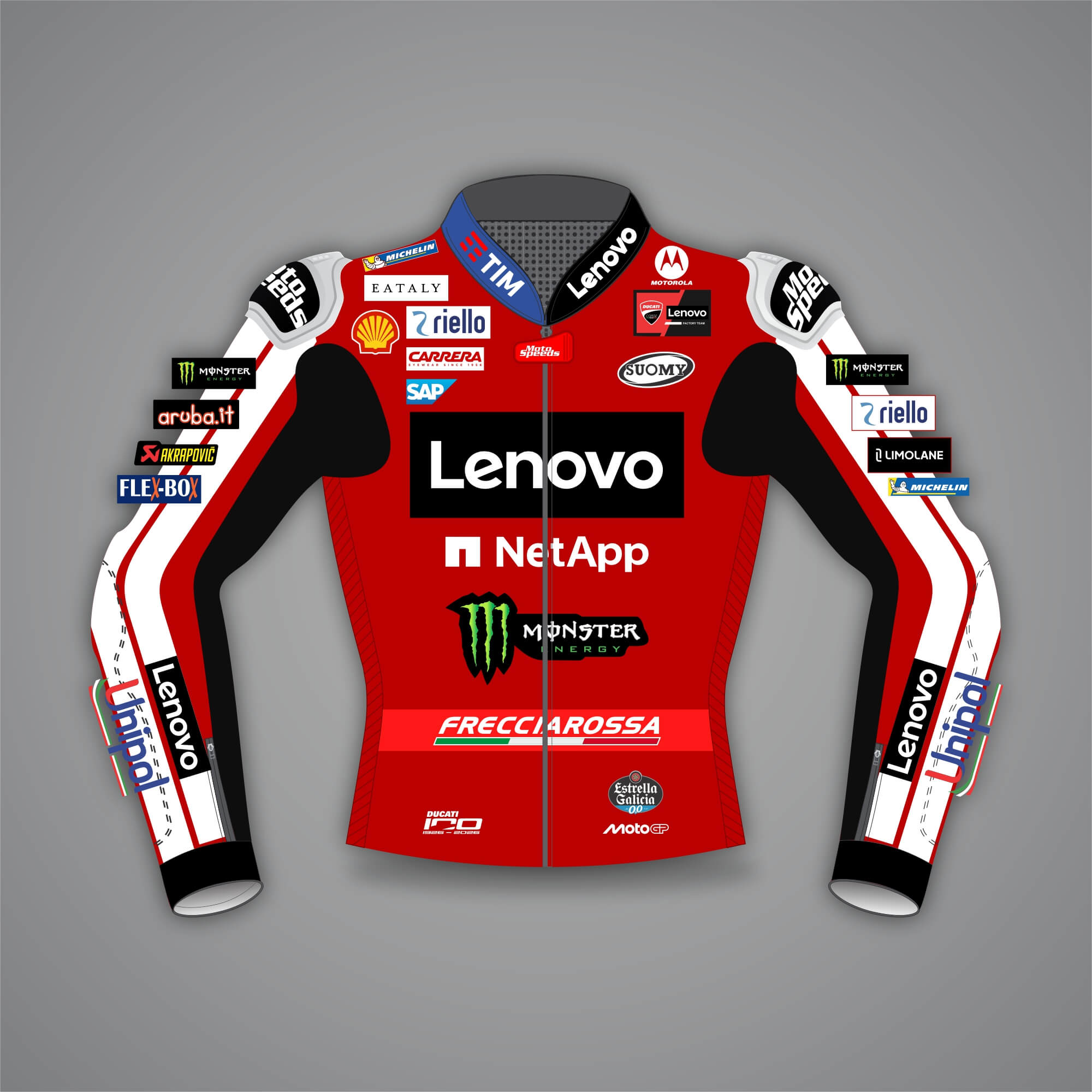 Francesco Bagnaia Jacket Ducati MotoGP 2026