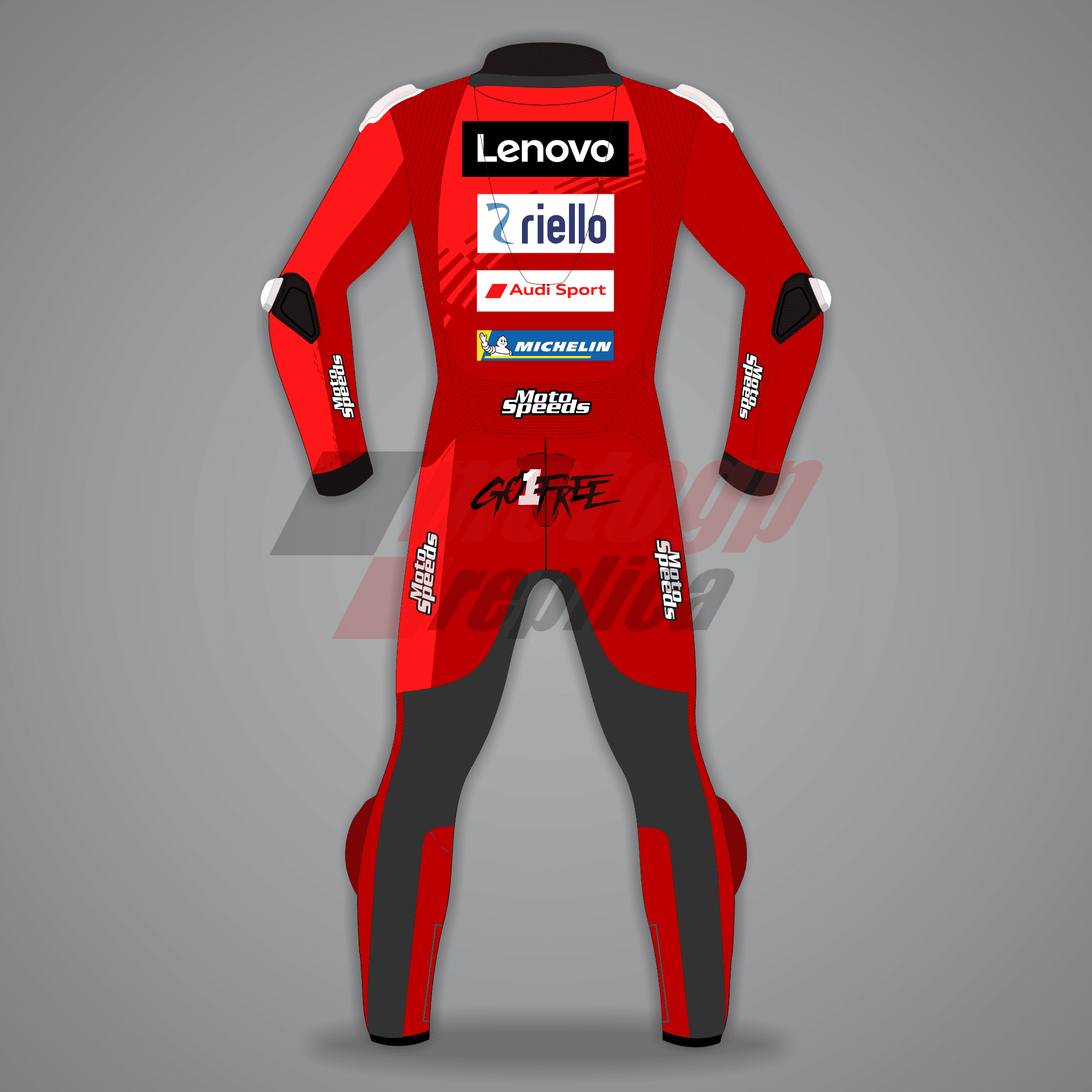 Francesco Bagnaia Leather Suit