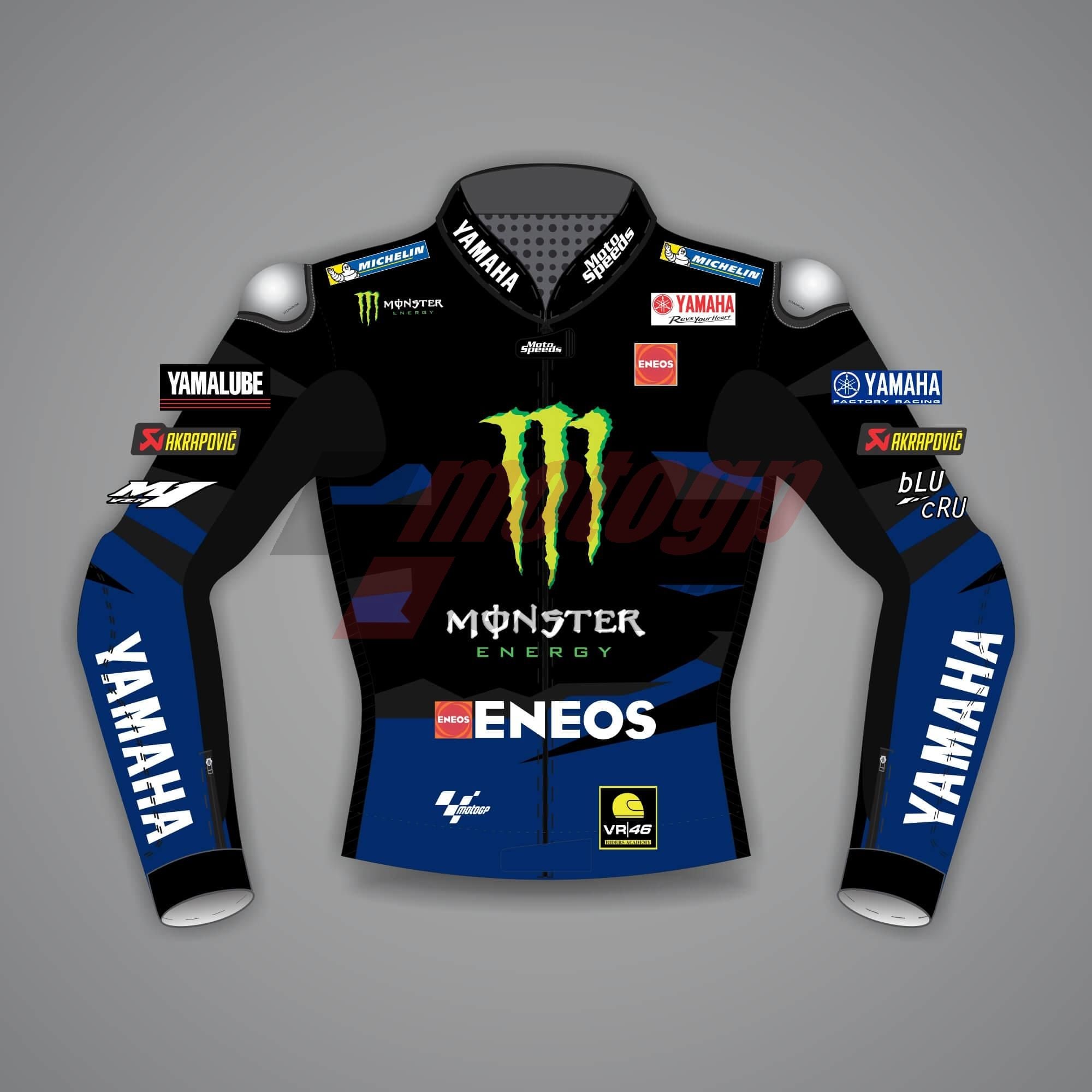 Franco Morbidelli Supermoto Street Jacket Yamaha MotoGP 2023