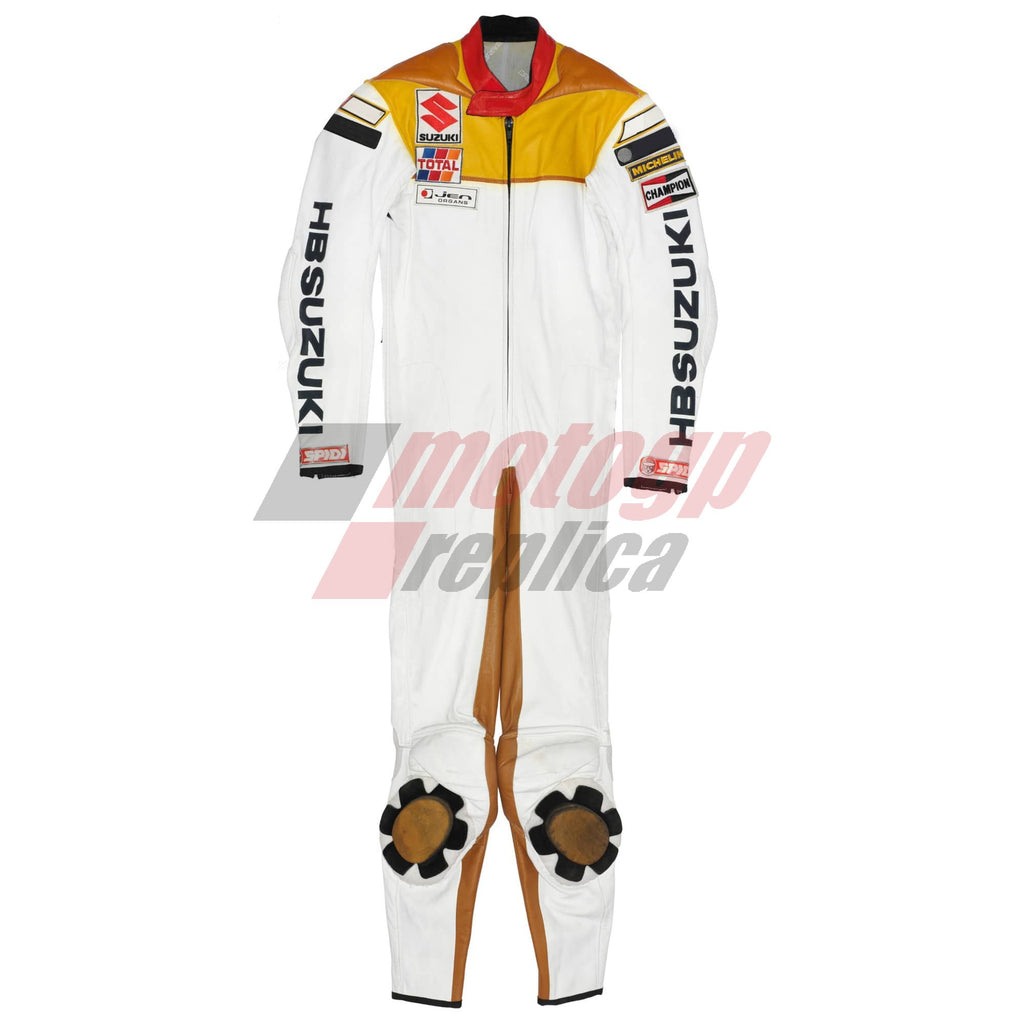 Franco Cochinini Suzuki GP 1982 Leather Suit