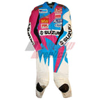 Fred Merkel Yoshimura Suzuki WSBK Leathers