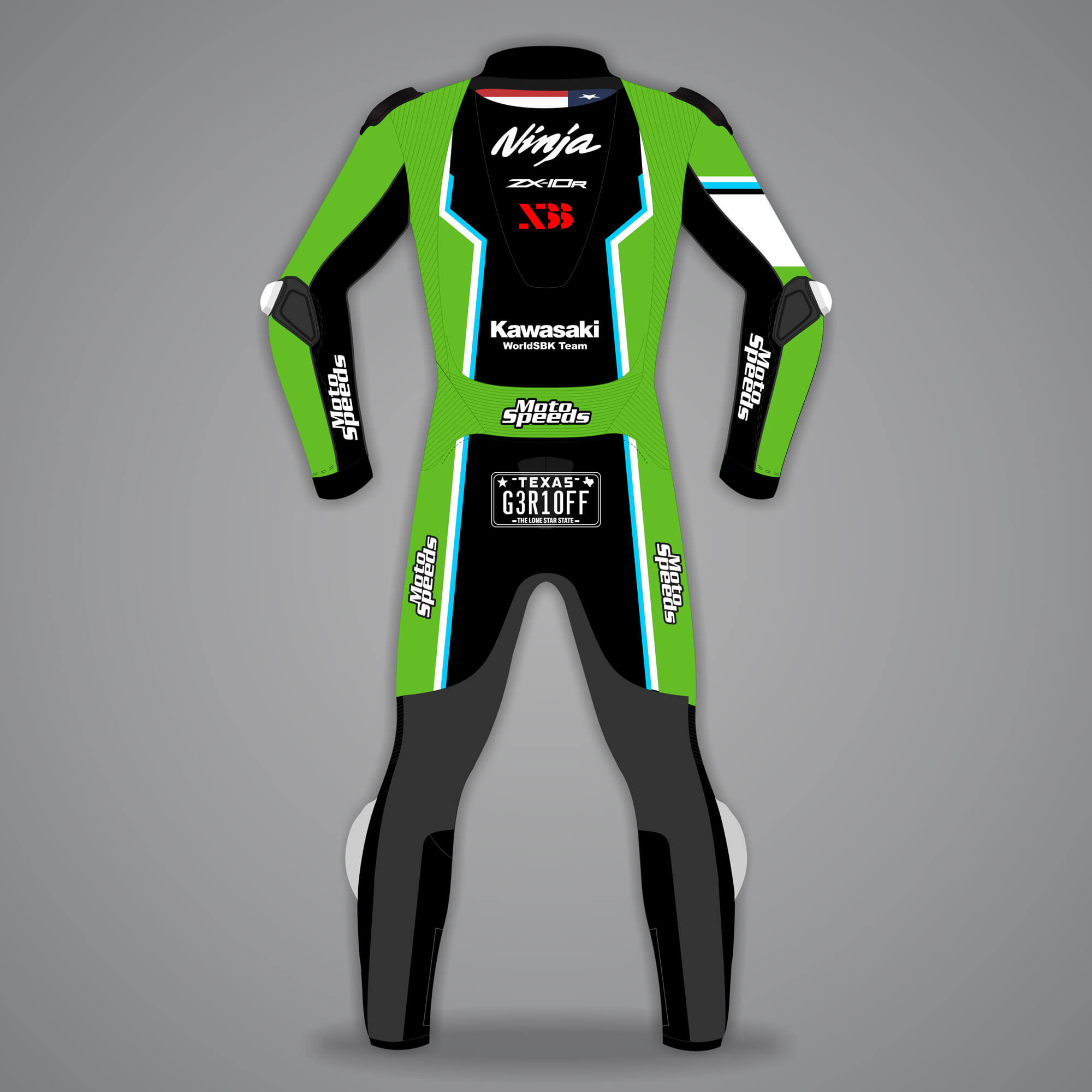 Garrett Gerloff Suit Kawasaki Ninja WSBK 2026