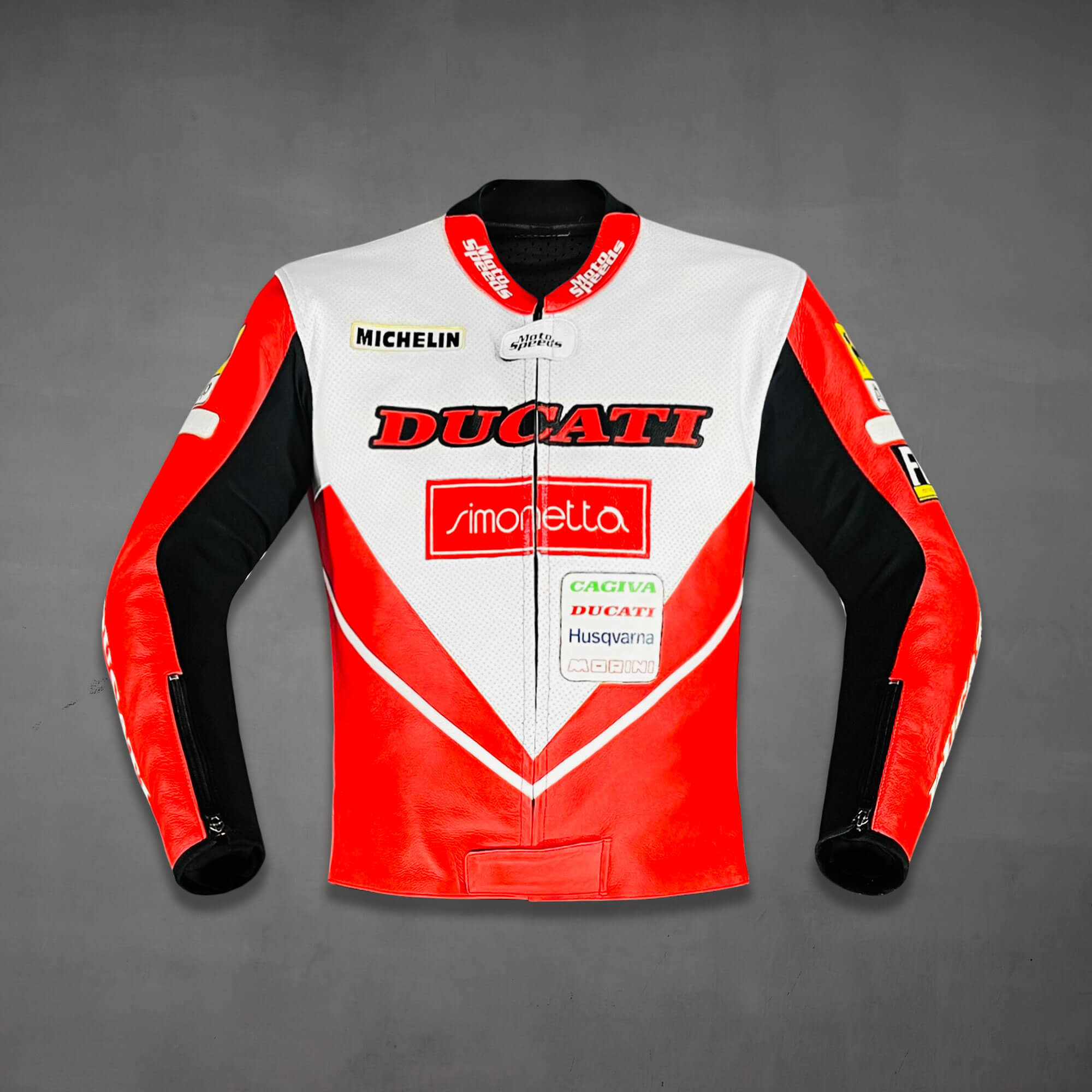 Giancarlo Falappa Ducati Motorcycle Jacket WSBK 1993