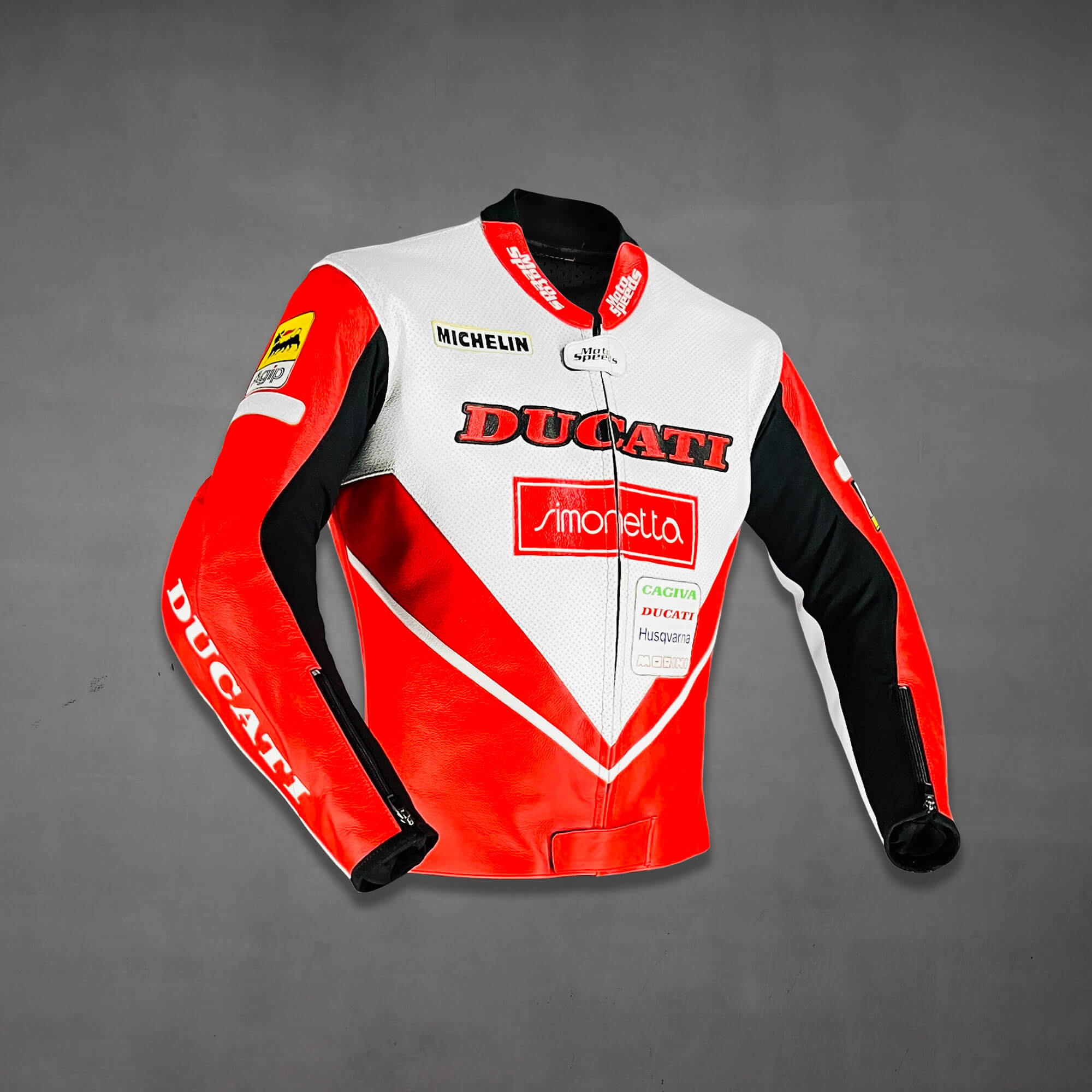Giancarlo Falappa Ducati Motorcycle Jacket WSBK 1993