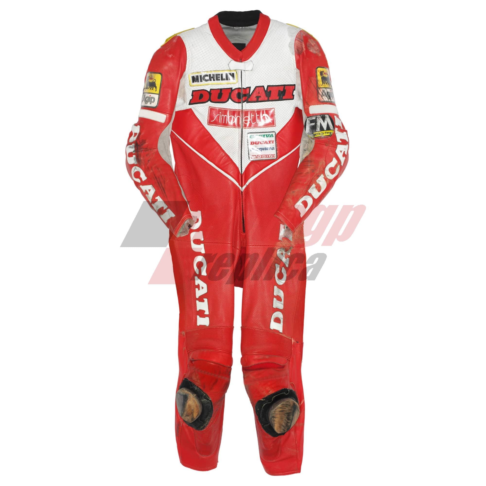 Giancarlo Falappa Ducati Motorcycle Clothing WSBK 1993