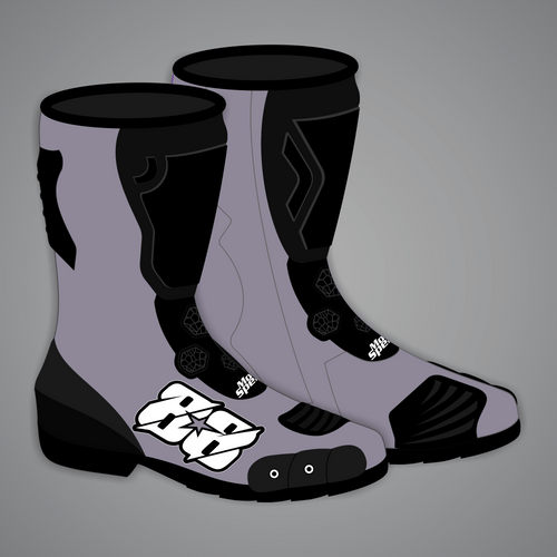 Miguel Oliveira Grey Moto Boots Winter Test 2024