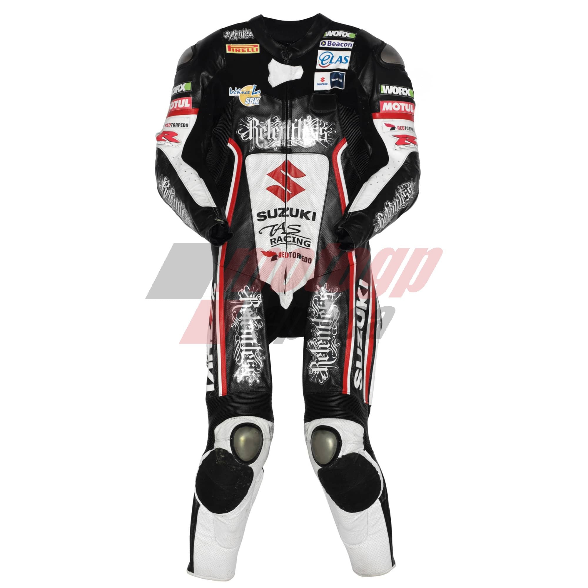 Guy Martin Suzuki Motorbike Leathers Tourist Trophy 2011