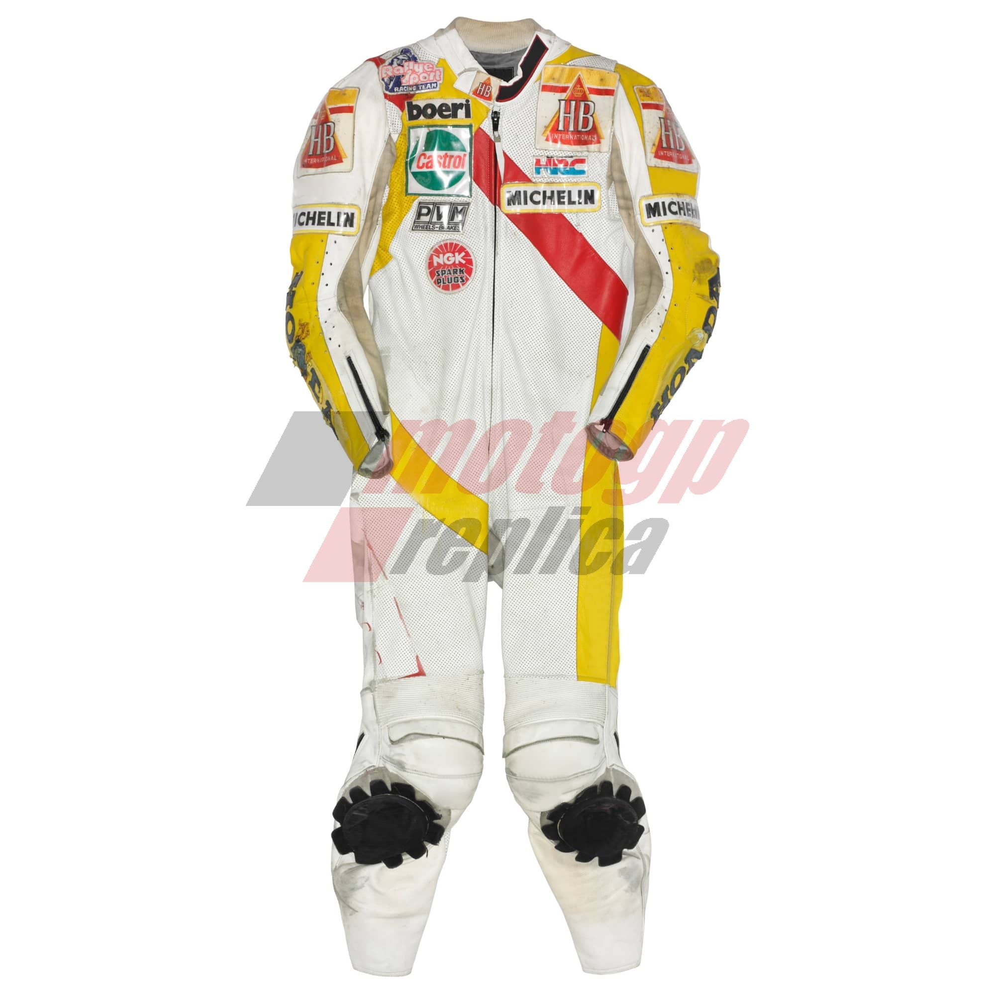 Helmut Bradl One Piece Leathers GP 1989