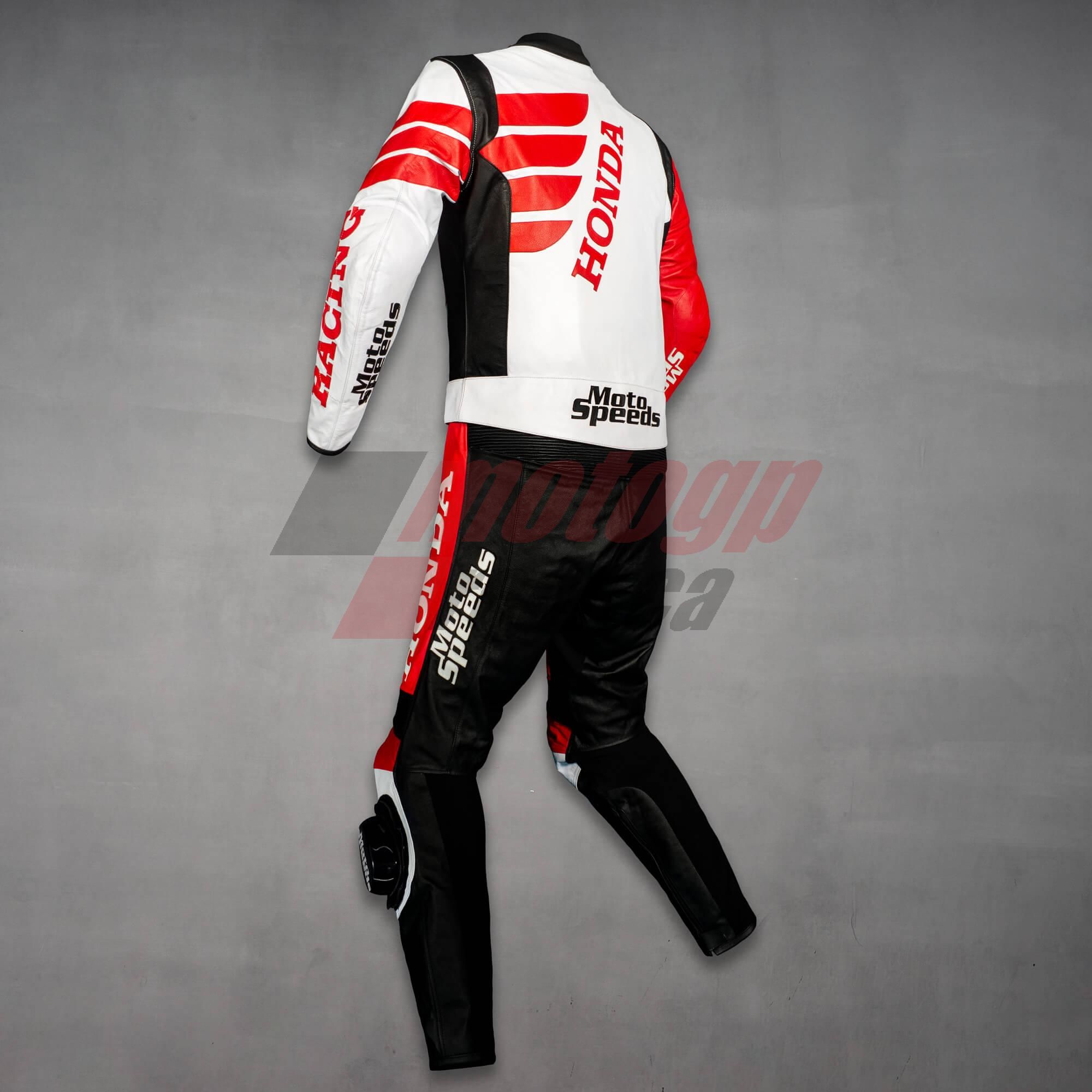 Motorbike Racing Leather Suit Honda