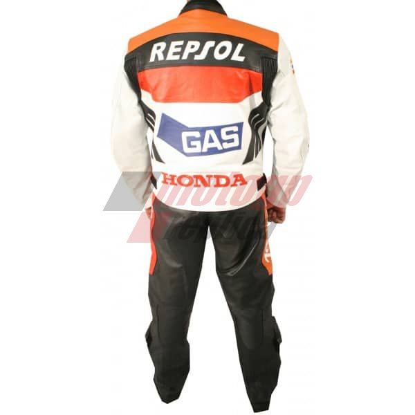Gas Leather Biker Suit