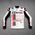 White Honda Repsol Leather Jacket