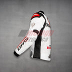 Honda Repsol Leather Jacket White