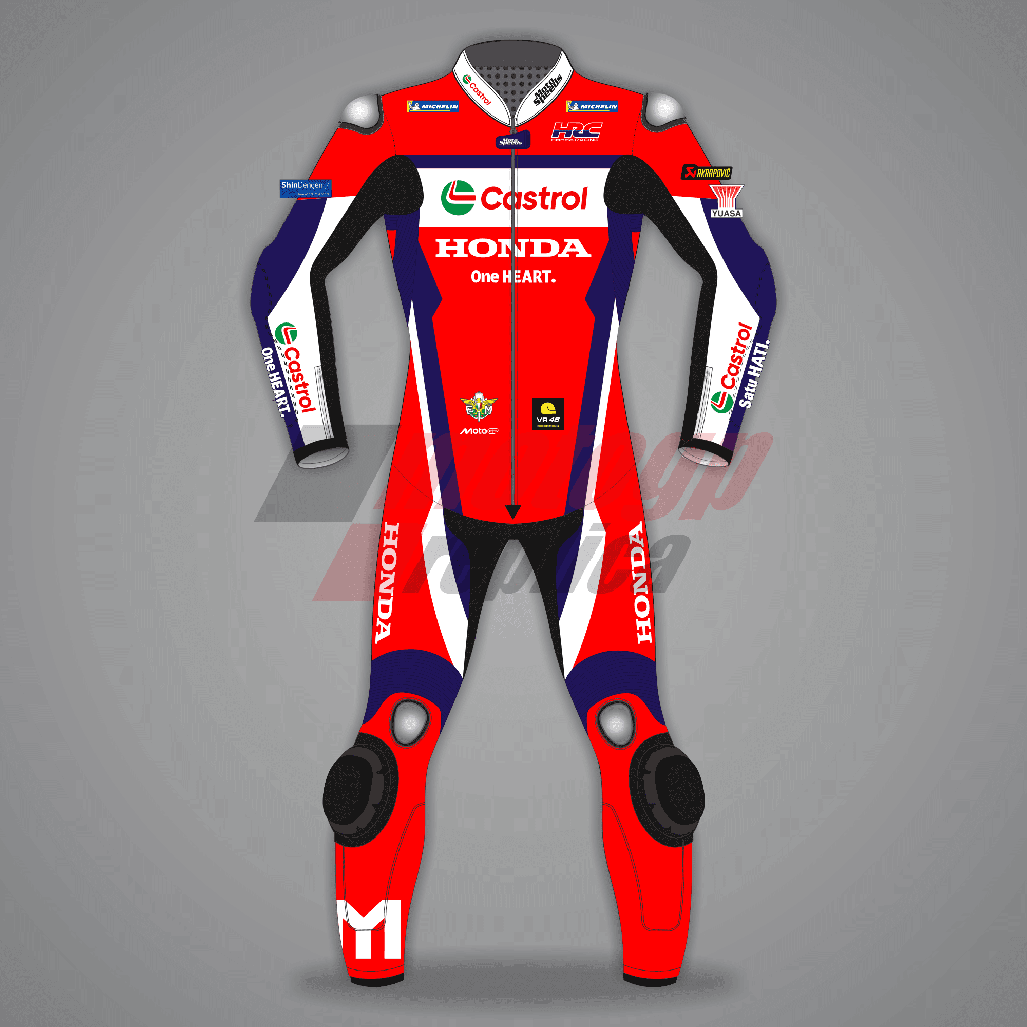 Honda Riding Suit Luca Marini MotoGP 2025
