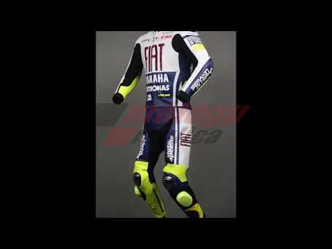 Valentino Rossi Fiat Suit Yamaha MotoGP 2010
