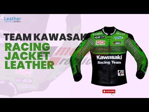 Kawasaki Racing Jacket Leather