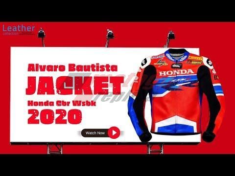 Alvaro Bautista Jacket Honda WSBK 2020