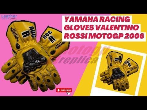 yellow motorcycle gloves