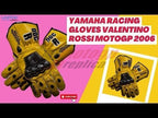 yellow motorcycle gloves
