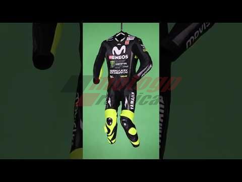 Motorcycle Suit Black Valentino Rossi 18