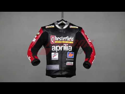 Aprilia Leather Jacket Max Biaggi 1995