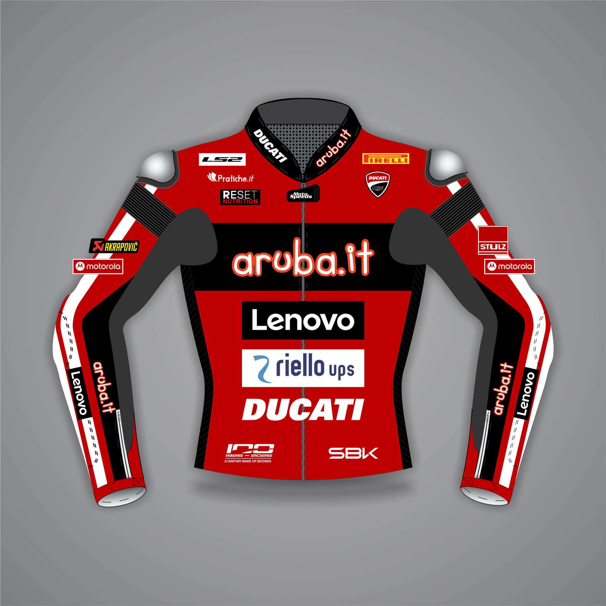 Iker Lecuona Ducati Moto Jacket SBK 2026 | Buy Now – MotoGP Replica