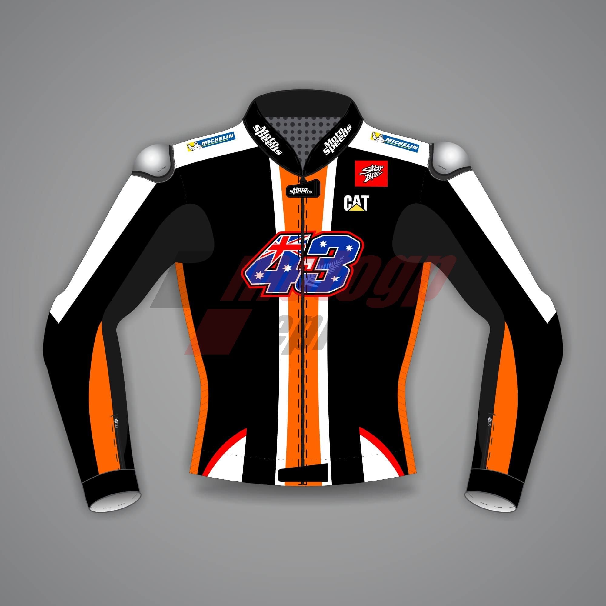 Jack Miller Black Racing Jacket KTM Winter Test 2022