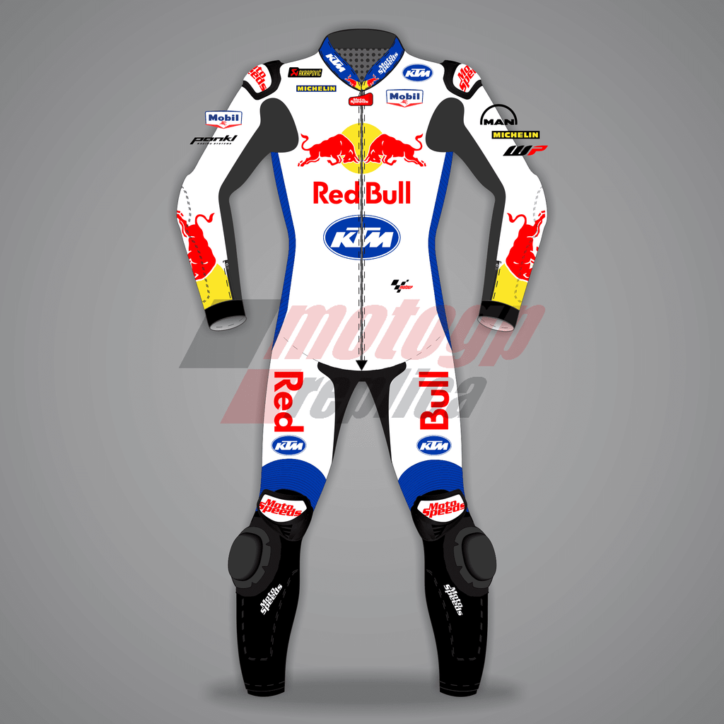 Jack Miller KTM White Biker Suit British GP 2024