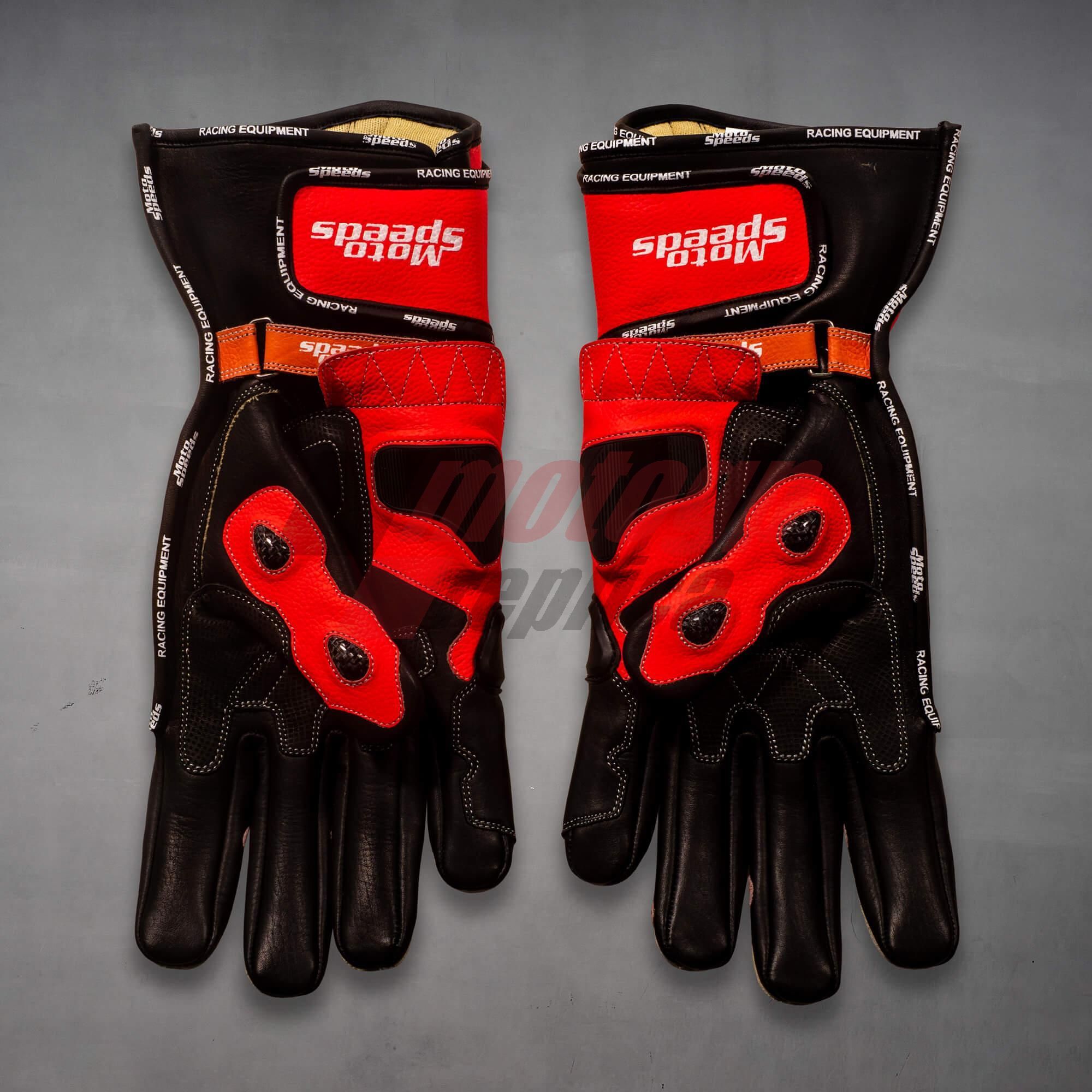Motorcycle Gloves with Palm Sliders