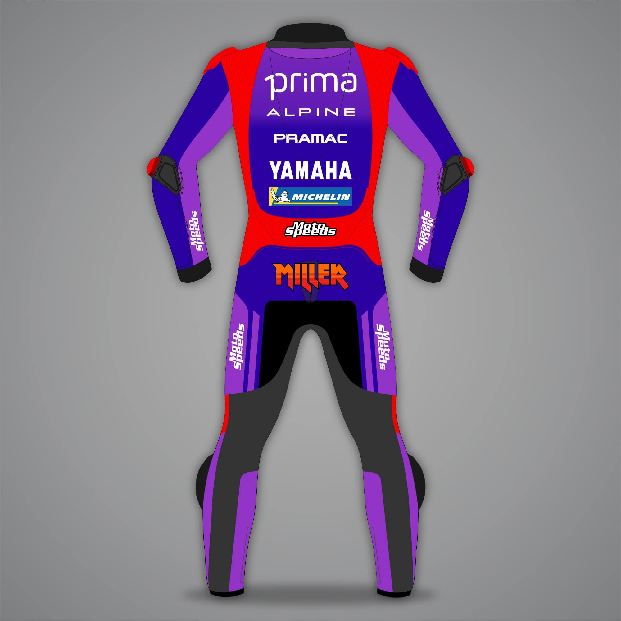 Jack Miller Suit Yamaha Pramac Motogp 2026