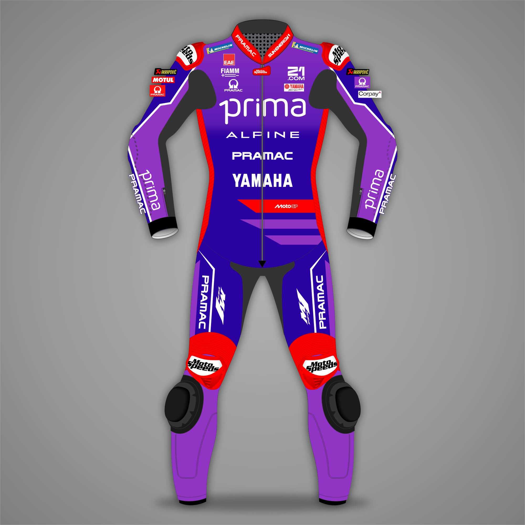 Jack Miller Suit Yamaha Pramac Motogp 2026