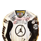 Black & White Leather Suit