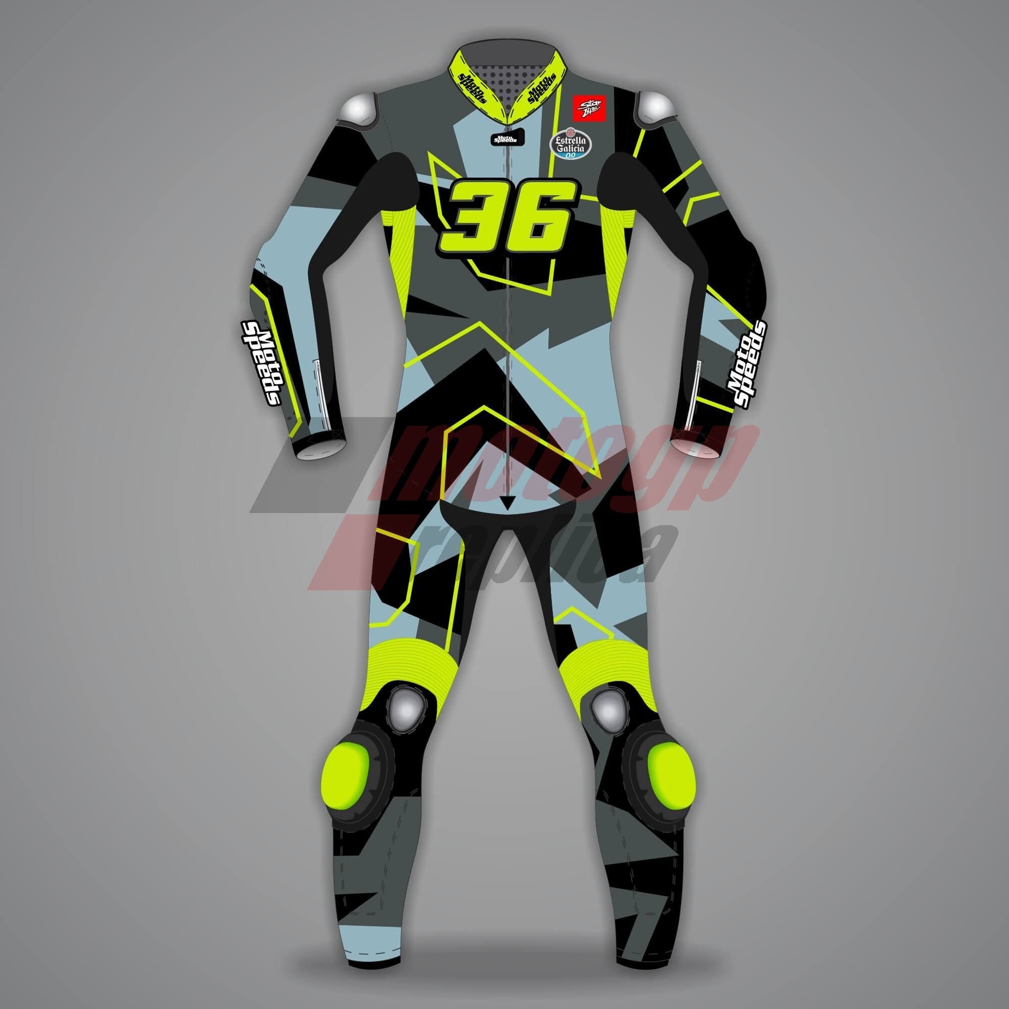 Joan Mir Full Leather Riding Suit Honda Winter Test 2022