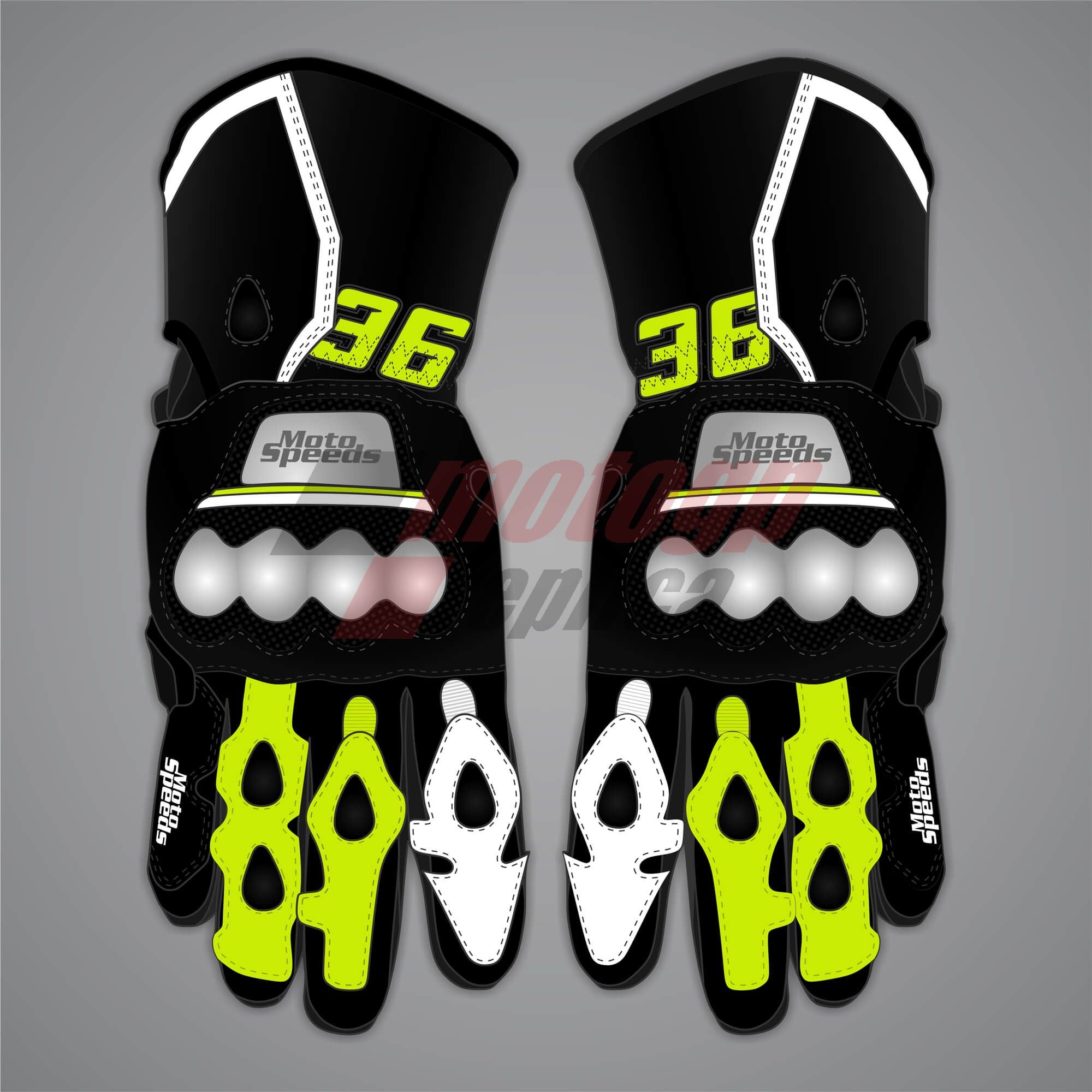 Joan Mir Racing Gloves