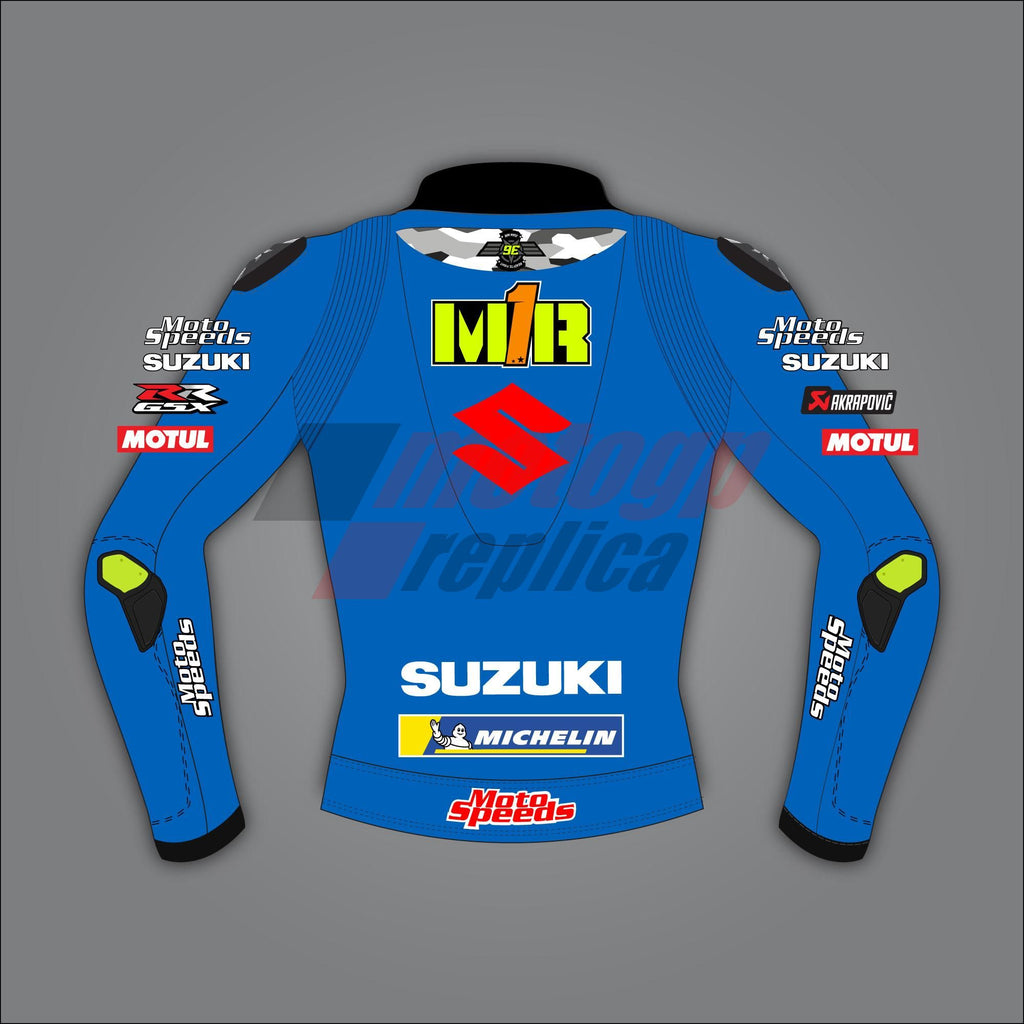 suzuki gsxr jacket blue