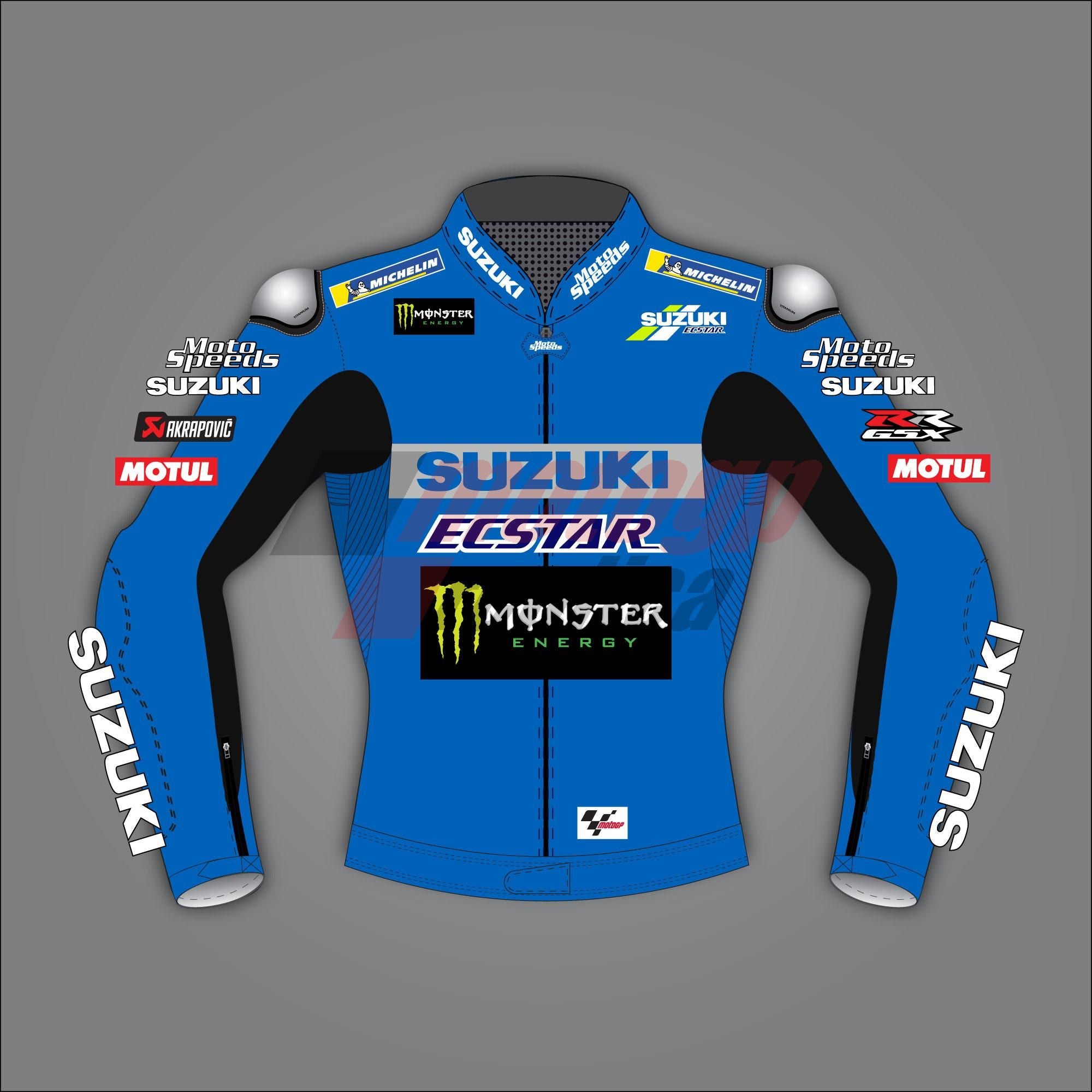 Joan Mir Suzuki GSXR Jacket Blue MotoGP 2021