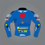 Track Leather Jacket