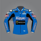 Joan Mir Track Leather Jacket Suzuki MotoGP 2022