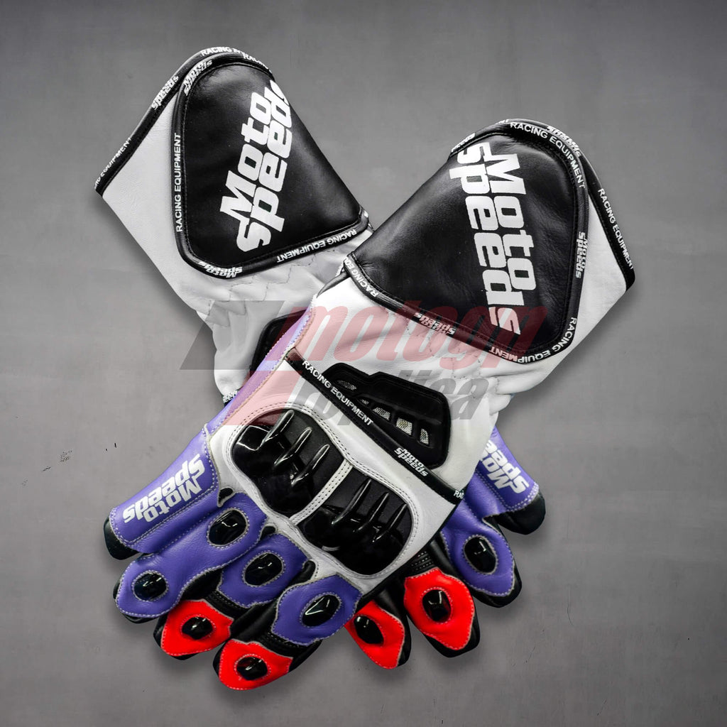 Johann Zarco Colorful Motorcycle Gloves MotoGP 2023