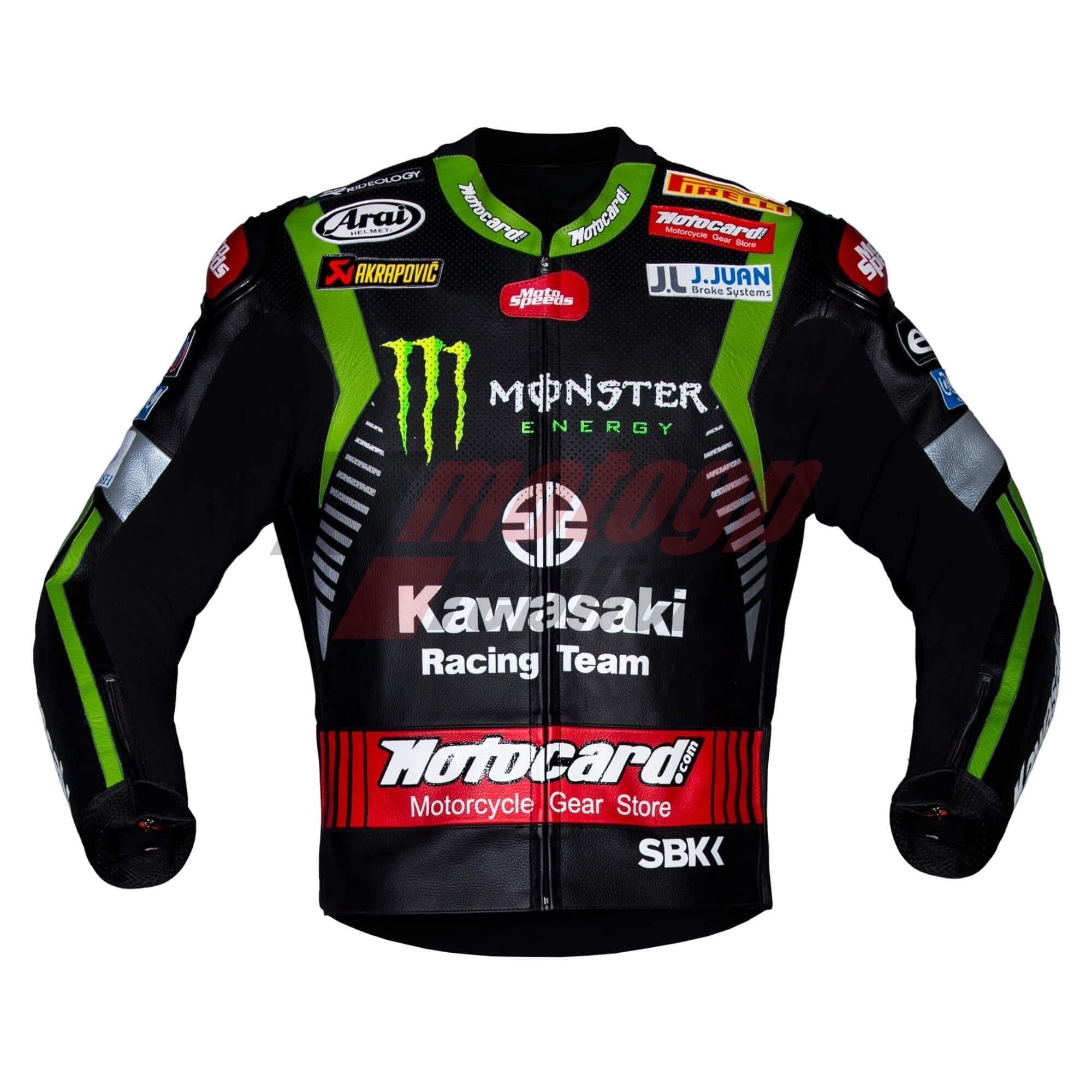 Jonathan Rea Kawasaki WSBK 2018 Leather Jacket
