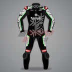 Jonathan Rea Leather Suit Motorcycle Kawasaki Jerez Test 2022