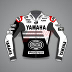 Jonathan Rea Yamaha Black and White Moto Jacket 2023 WT