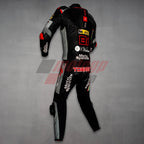 Black Leather Racing Suit Jordi Torres