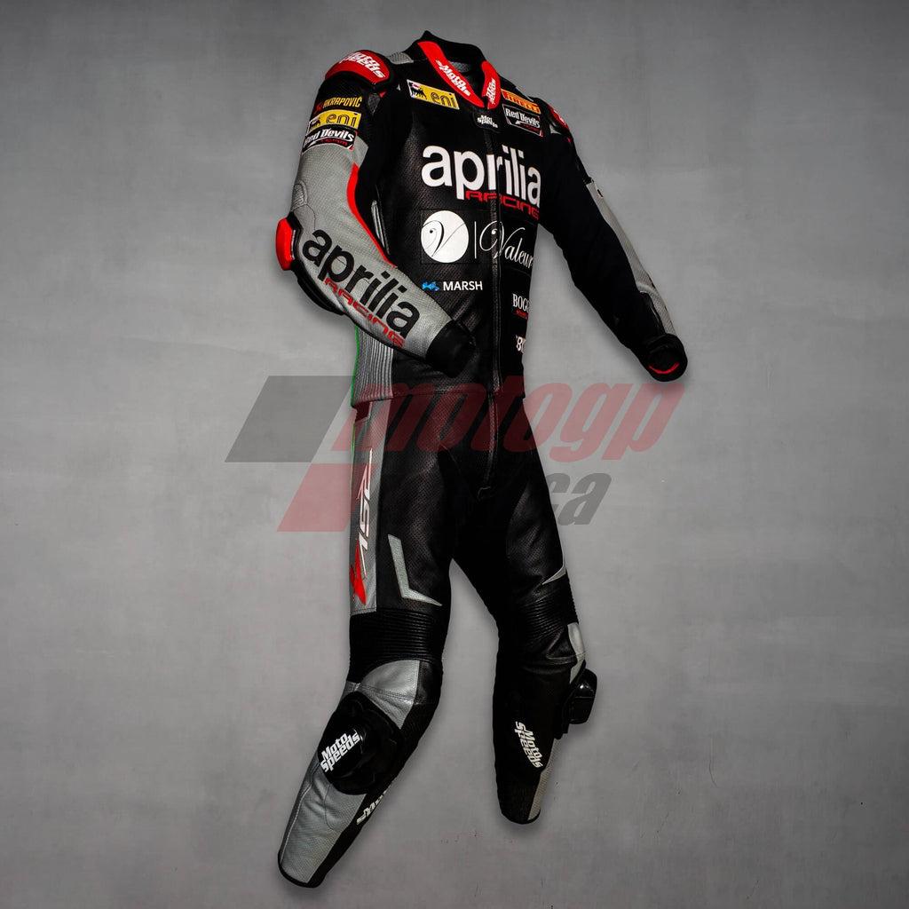 Black Leather Racing Suit