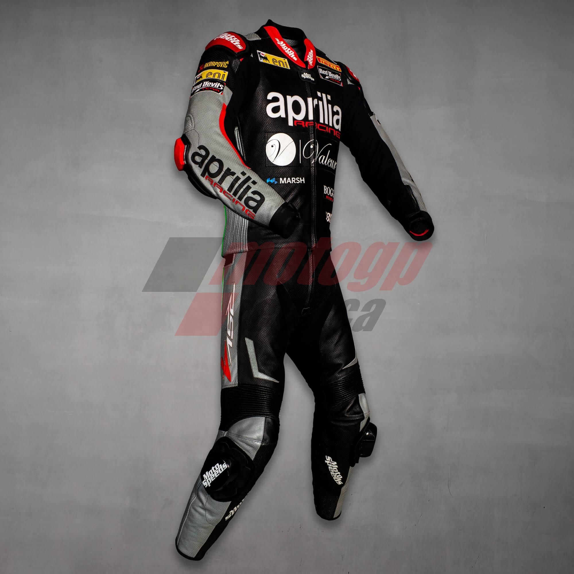 Black Leather Racing Suit
