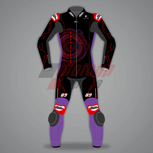 Jorge Martin Leathers Winter Test 2024